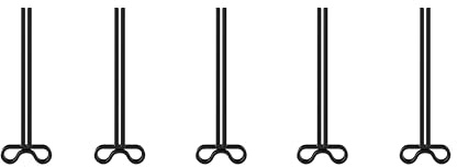 Bäder Lackfabrik Tubenroller Schwarz – Tubenquetscher, Tubenausdrücker, Tubenpresse 3-35ml Alutuben, Clip-Funktion, Für Industrie, Handwerk, Werkstatt, Kosmetik, Haushalt 5er/10er Pack (5, Pack)