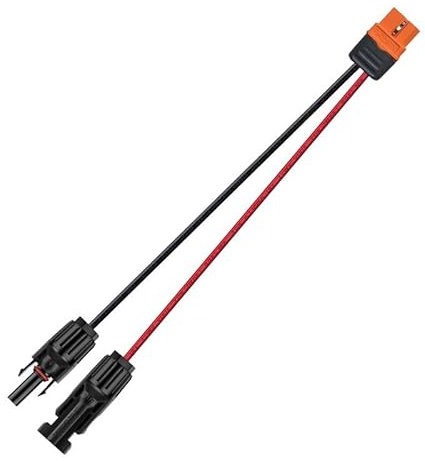 YROHGKPN Cable de extensión solar, 12 AWG, panel de conexión, cable de extensión, conector de alambre