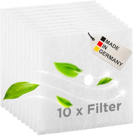 BremerLuft 10 x Filter passend für MAICO ZF 60/100 & ER-Typen AP/APB | Made in Germany, Ersatzfilter Filter für Badlüfter und Lüftungsgeräte 0093.0680