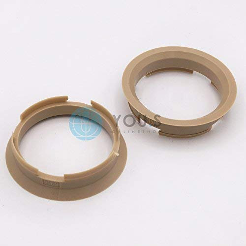 2 x ZENTRIERRINGE DISTANZRING für ALUFELGEN Z04D 63,4-56,6 mm Brock, Keskin, Tuning, Motec, Oxigin, RC, Tomason, Wheelworld, Advanti