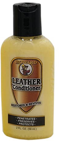 Howard Leather Conditioner Cream Cleaner 59ml LC0002 Protect and Preserve Leather Sofa Chair Car Seats Jacket Boots Shoes Bags Tack Saddle (TRIAL SIZE)