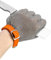 QWORK® Guantes Anticorte Livel 5 - Acero Inoxidable 316L - Guante de Trabajo de Seguridad para Cocina, Jardín y Carpintería (XL, 1 Pieza)