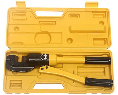 Begoniape Taglia-bulloni 12T idraulico manuale da 4 – 22 mm, taglierina idraulica, taglierina per acciaio da costruzione, set di attrezzi, compatto e portatile, leggero
