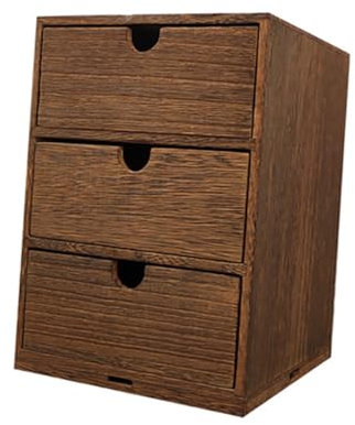 OKUMEYR Holzschubladenboxen Für Aufbewahrung Mit Holzbox Und Schubladenbox Für Küche Schlafzimmer Und Home Office Zur Ordnung Von Kleinigkeiten Und Küchenzubehör