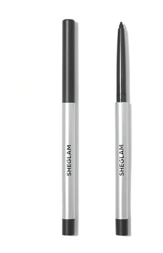 SHEGLAM On-Line Cremiger, wasserfester Gel-Eyelinerstift matt, pflegend mit Pflanzenextrakten & Natriumhyaluronat - Black