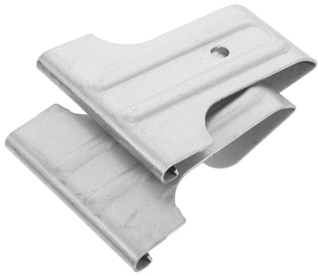 Toddmomy 2 pezzi Gancio Rinforzato per Serrande Scorrevoli Chiusura Meccanica Antifurto per Porte Interno ed Esterno Sicurezza e Resistenza Elevata