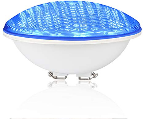 KWODE LED PAR56 36W, PC Blau Poolbeleuchtung, 12V Poolscheinwerfer, Ip68 Unterwasser Poolleuchte, Pool Light, LED Beleuchtung für Pool, Schwimmbadleuchten led, Whirlpool Beleuchtung