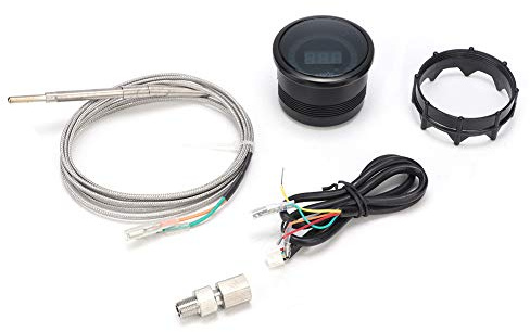 Abgastemperatur EGT-Messgerät Pyrometer-Kit 12V 20LEDs, Temperatur-Temperaturanzeige Messgerät