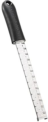 KÜCHENPROFI 2-Wege-Reibe MASTER GRIP, ultrascharfe Edelstahlklingen | Gemüsereibe, für Käse, Kartoffeln und Zucchini, ergonomischer Soft-Touch-Griff, rutschfeste Füße, ultrascharfe Klingen