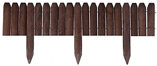 Recinzioni per Giardino Staccionata per Giardino Aiuole in legno pieghevoli resistenti e leggere Bordi delle piante Bordi Steccato da giardino per pannelli di percorso decorativo per prato llxyzrzbhd1