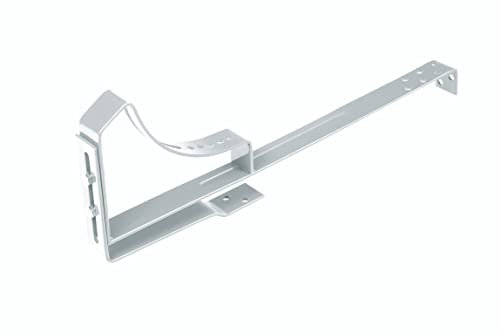 Parotec, Laufsteghalter, Silber, Laufroststütze für Dachziegel, Beton oder Tondachziegeln, Biberschwanzziegel zum anschrauben auf der Latte, Halter, Dachtritt