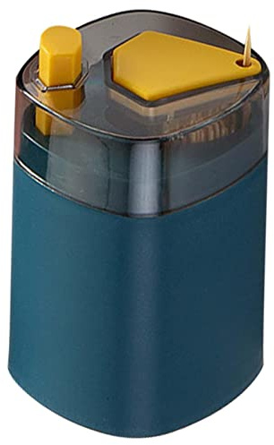 Zahnstocherspender Automatic Toothpick Dispenser, Automatischer Pop-Up-Zahnstocherspender Zahnstocherbox Kreative Bewegliche Zahnstocherhalter Praktischer Speicher Für Tisch, Restaurant, Küche