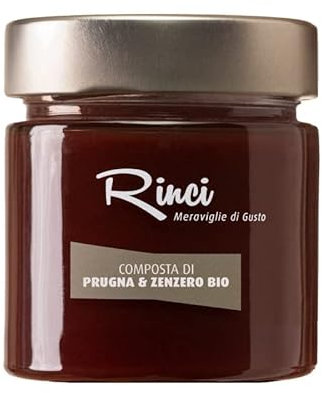 Composta di Prugna e Zenzero Biologico - Rinci