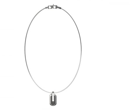 Guess JUMN04043JWSTBKT-U Collier Homme Racer Tag