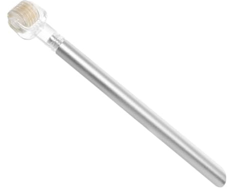 MAJORMENCH Roller Per Sopracciglia Acciaio Inossidabile Roller Con Testa Sostituibile Per Precisa Del e Sopracciglia Strumento Facile Da Usare e Pulire Per Massaggi e Grooming