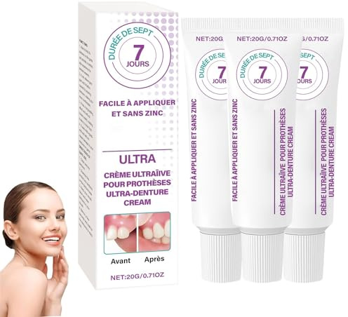 Colla per protesi dentale termoplastica, dentale dentale, gel adesivo per protesi dentarie, termoplastico, per donne, uomini e adulti (3)