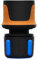 Fiskars Schlauchanschluss, SoftGrip-Kontaktpunkte, Universalgröße, Ø 1,3-1,5 cm (1/2-5/8''), 30 g, Schwarz/Orange/Blau, 1027072