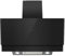 electriQ 90cm Angled Cooker Hood with Gesture Control - Black