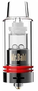 Longmada Motar 3 Atomizador de Cera, bobina de cuarzo, Concentrado atomizador de vidrio de 510 hilos, por 510 Batería Motar III Hierbas Dab Rig Atomizer Wax Pen Vaporizador Kit -Sin Nicotina