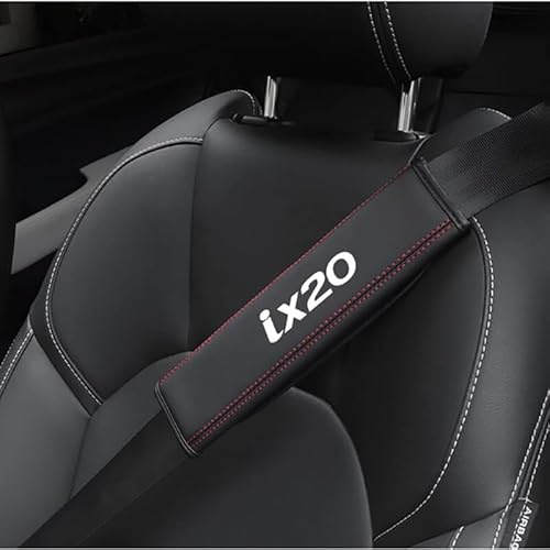 YYYQP Lot de 2 Coussinets de Rembourrage de Ceinture de Sécurité de Voiture, pour Hyundai ix20 Accessoires de Style Intérieur