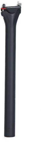 DONGLING SattelstüTze MTB-Sattelstütze aus Kohlefaser, Basis geeignet for Carbon-Schienensattel, Mountainbike-/Rennrad-Sattelstütze 27,2/30,9/31,6 mm SattelstüTze Gefedert(27.2x350mm 6306)