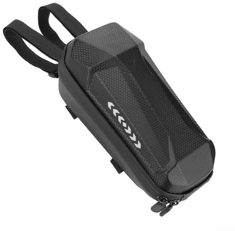 Bolsa delantera para patinete eléctrico, 2 L, EVA, impermeable, almacenamiento para una organización cómoda del trayecto