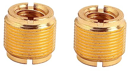 OFFIGAM Schraube 5/8-zoll Innengewinde zu 3/8-zoll Außengewinde Mikrofonstativadapter aus Metall Stoßfest Europäischem Gewinde mit Mikrofonhalter und Audiogeräte