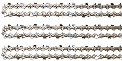 3 tallox sågkedjor ,325 tum 1,5 mm 78 TG 50 cm svärd helmejsel