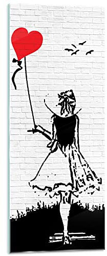 WallArena Glasbilder Bilder, Banksy,
