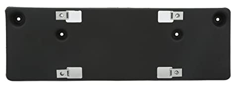 BOROCO Kfz-Kennzeichenhalter A1668808600 Schwarzer rechteckiger Ersatz für Mercedes-Benz W166 GLE 320 4MATIC 2016-2019