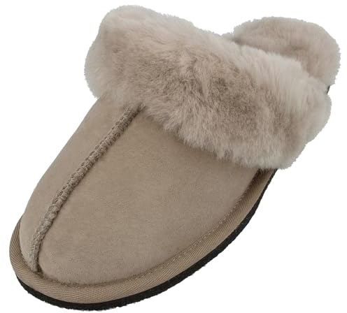 HAFLINGER Lammfell Hausschuhe North Star Filzpantoffel