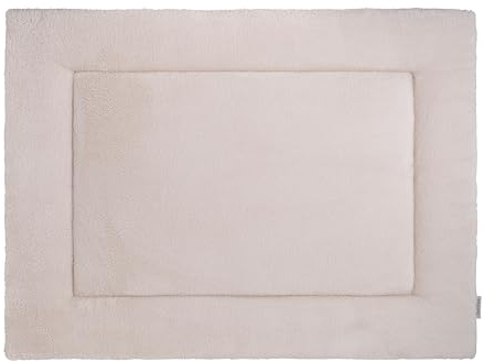 Baby's Only Laufgittereinlage Cozy - Warm Linen - 75 x 95 cm - Spielmatte aus Teddystoff - Krabbeldecke für Baby - Extra dick und weich - beidseitig verwendbar