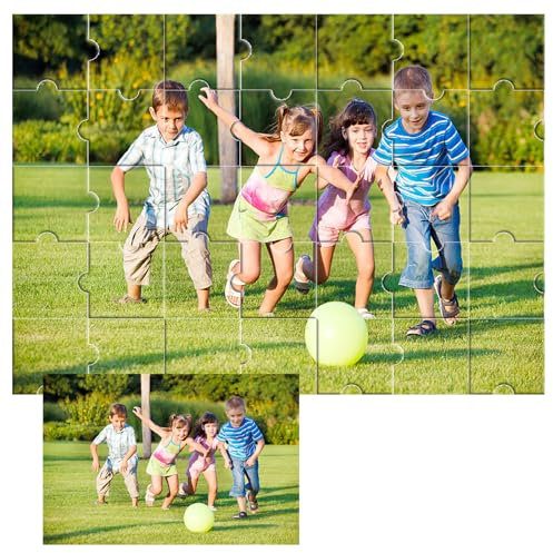 Personalisierte Fotopuzzles, personalisierte Holzfotopuzzles, personalisierte Bilderpuzzle, Geschenke für Erwachsene und Jugendliche (1000 Teile)