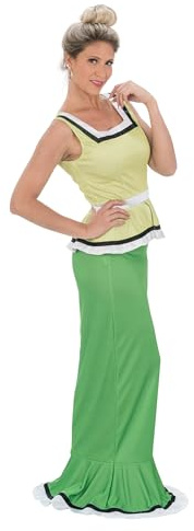 Chaks - Frau Methusalix Kostüm Damen, Gallierin Outfit | Offizielle Asterix Verkleidung, 2-teiliges Set mit Oberteil und Rock für Karneval und Comic Con