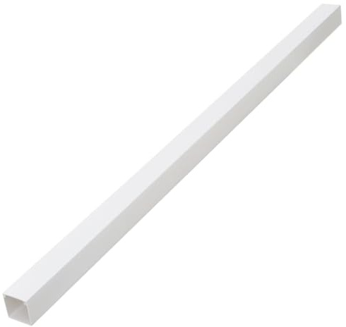 vidaXL Installationsrohre 60x60 mm 10 m PVC