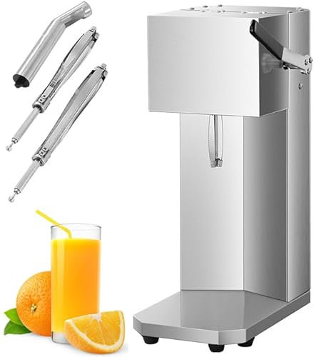 CYTBEK Exprimidor eléctrico de Naranjas, exprimidor de cítricos Comercial, exprimidor de Naranjas, exprimidor rápido en 3 Segundos, Motor ultrapotente y Mango de Agarre Suave, Control de Pulpa, fácil