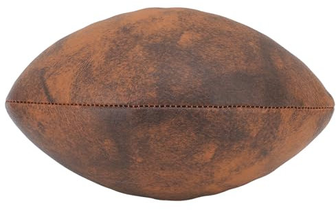 Rugbyboll, 9 Rugbyboll PU Bekvämt Grepp Vintage Design Slitstark Sportfotboll för Matchmatch