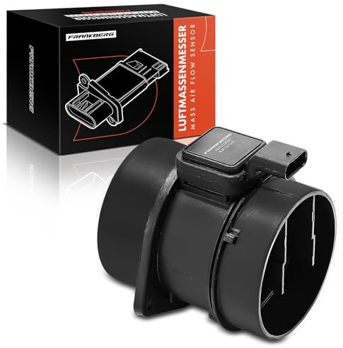 Frankberg Mass Airflow Sensor 4-Pins Compatible with C-Class W204 C180-C250 2.1L 2008-2014 E-Class W212 E200-E250 2.1L 2009-2016 Replace# A6510900148