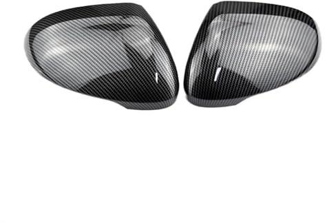 LCSMYSHE Auto Spiegelkappen für VW Passat B8 2015-2020,Rückspiegelkappen Abdeckungen Seitenspiegel Tür Spiegelkappen Ersatz Rückspiegelgehäuse Außen Zubehör,Carbon Pattern