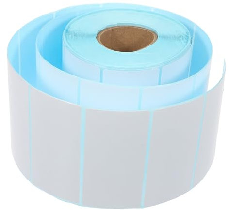 Lurrose 1000 Etiketten/rolle -inventaretiketten – Selbstklebende Versandaufkleber Hitzebeständiges Papier Für Aufkleberpapier
