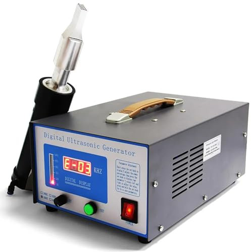 Ultrasonic Plastic Welding Machine 1500W - Plastic Spot Welder Ultrasonic Welding Equipment Mash Welder Tool Custom Welding Head