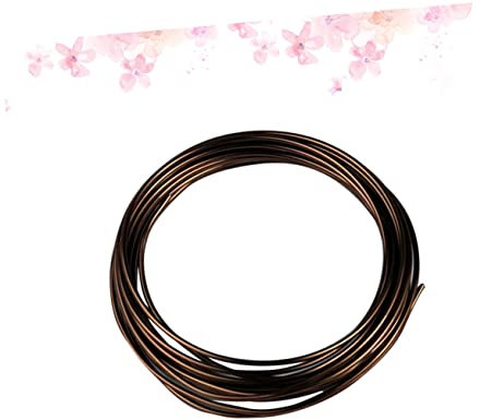 BESPORTBLE 5rollen Aluminiumdraht Diy Flexibler Basteldraht Für Gartenarbeit Und Bonsai Form Aluminium Basteldraht