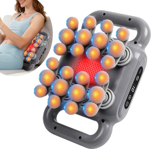 Tatqilo 24 Heads Massage Gun, Deep Tissue Percussion Massager with 9 Modes & 9 Levels Speeds, Back Massager for Pain Relief, Muscle Massage Gun for Full Body Muscle Relaxation, Gifts for Men Women