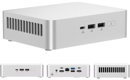 NUC 15 Pro+ NUC15CRSU9 Mini PC avec processeur Intel Core Ultra 9, carte graphique Intel Arc, écran Quad 4K, Thunderbolt 4, Wi-Fi 7, châssis 0,7 l sans outil pour l'informatique professionnelle et