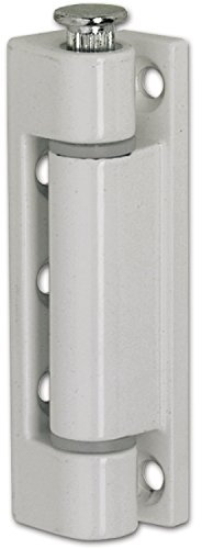 SECOTEC Universal-Aufschraub-Band 14/80 mm weiß, hochwertiges Möbel-Band, geräuscharm, 2 Stück
