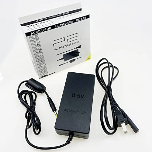 Caricabatterie caricatore alimentatore per Sony Playstation 2 PS2 Serie 70000 Slim ricambio