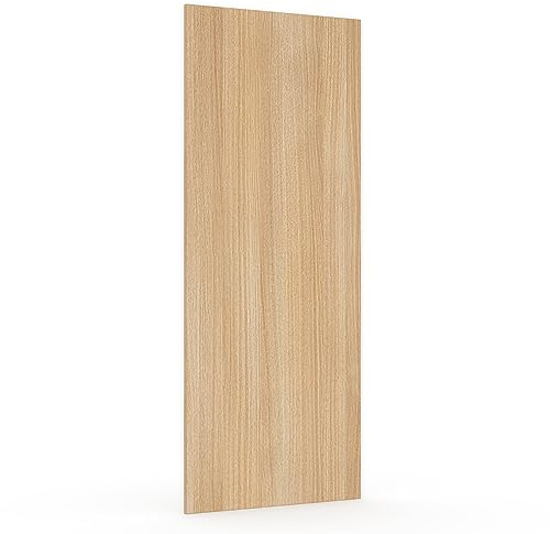 X57 Kühlschrankfront Möbelfront 19mm Frontplatte Unterbau- Einbaukühlschrank nach Maß (Eiche, Wunschmaß)