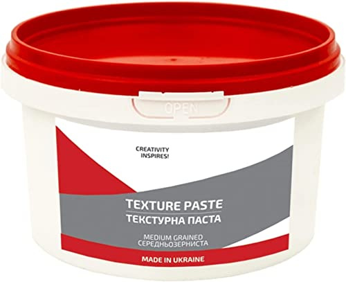 7 Artists Texture Paste 280 ml Media – Pasta Acrilica per Modellare Bianca per Tela e Quadri in Rilievo | Pasta Strutturale per Quadri, Arte, Modellismo e Pittura Acrilica | Modelling Paste