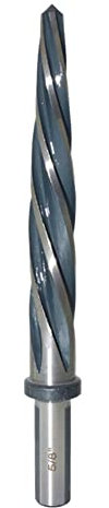DAZZLEEX 1/2 Schaftkegelreibahle 5/8 Spiralspitzenreibahle zum Ausrichten von Löchern oder zum Entgraten von Rohren, Schläuchen