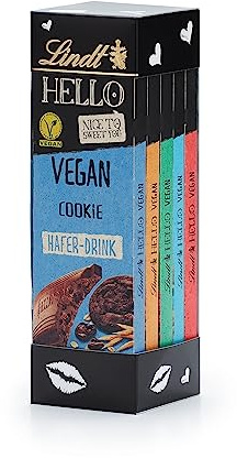 Lindt Schokolade | HELLO Vegan Geschenk-Set Tafeln, 500g, Großpackung